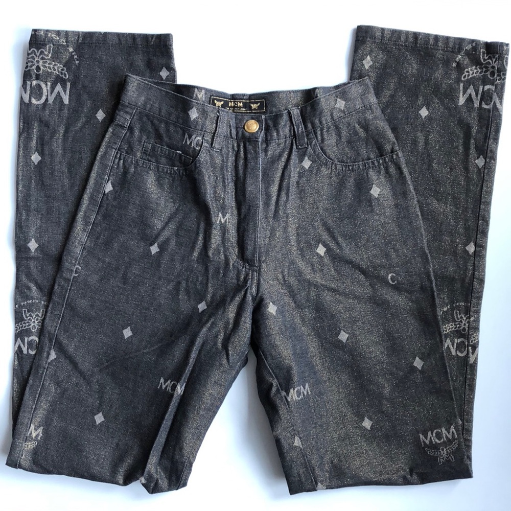 || MCM || VINTAGE ’90s ’metal’ pants